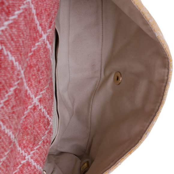 Chanel Multicolor Wool Stitched Single Flap Bag - Picture 8 of 8